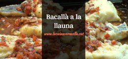 Bacallà a la llauna