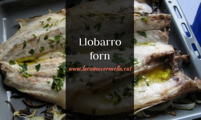 Llobarro forn